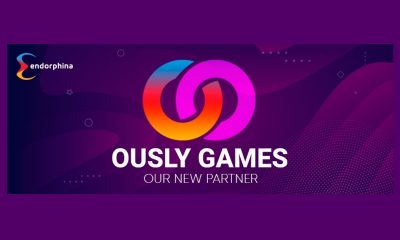 Innovative provider Endorphina and dynamic cross-platform game service Ously Games join forces