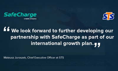 STS Gaming Enters into Partnership with SafeCharge