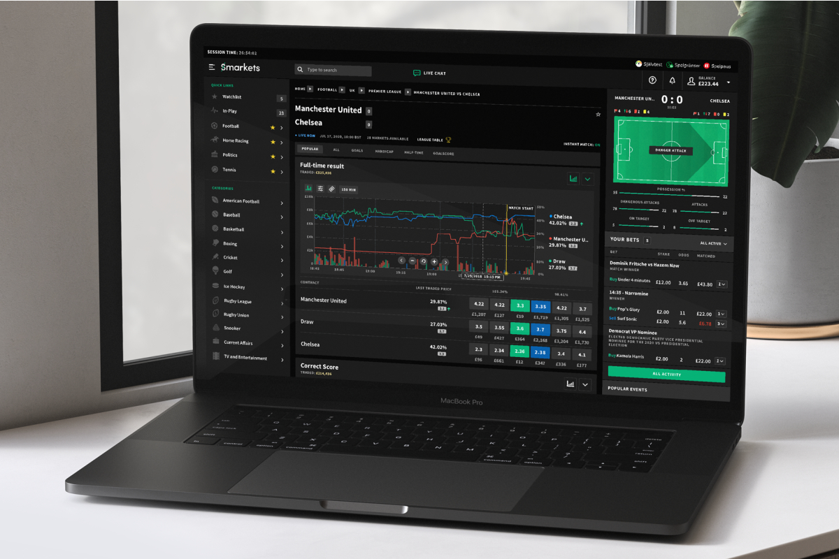 Smarkets introduces betting exchange to Swedish market