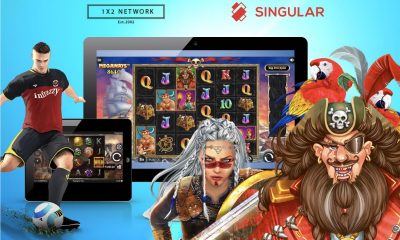 1x2 Network Integrates its Games with Singular