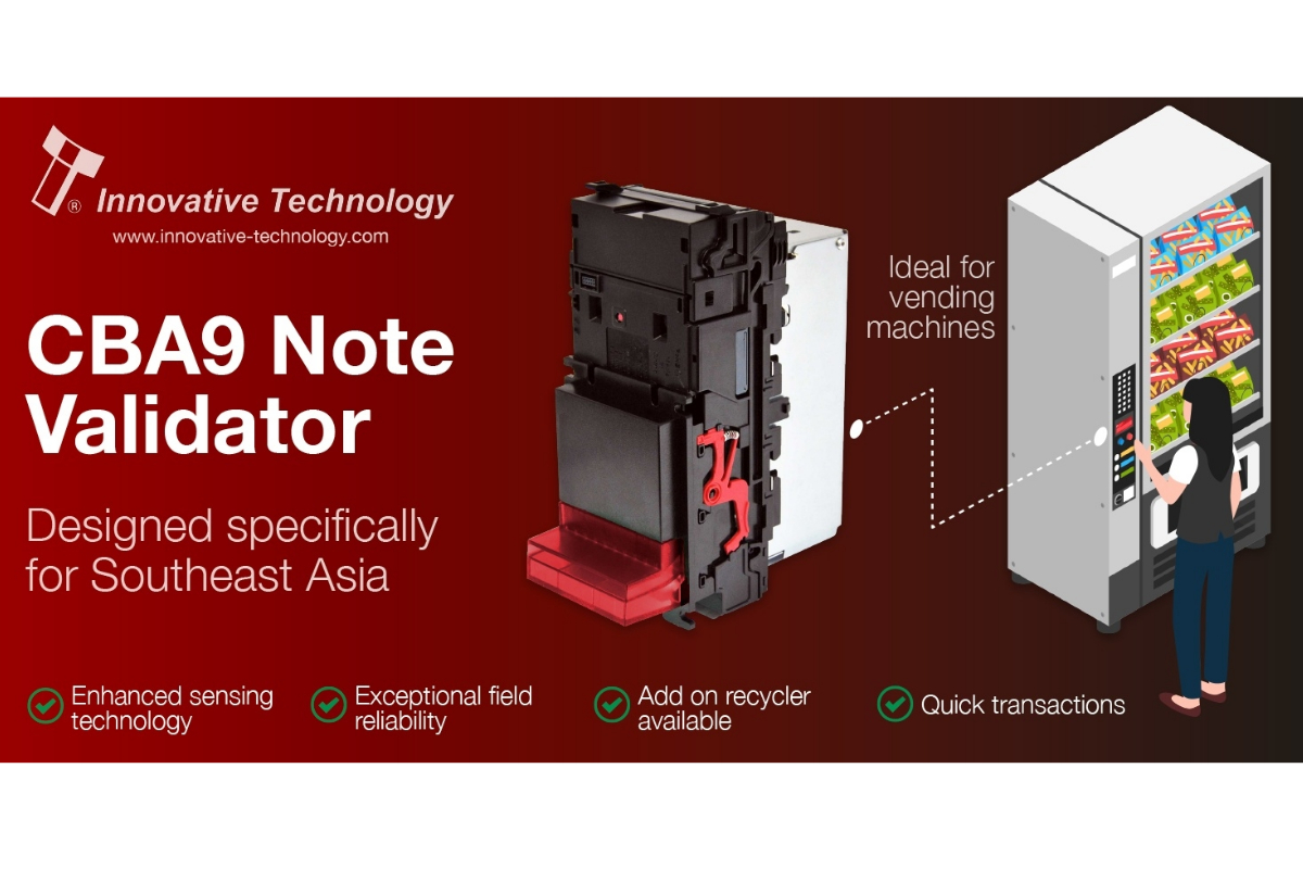 ITL bill acceptor expands into Southeast Asia