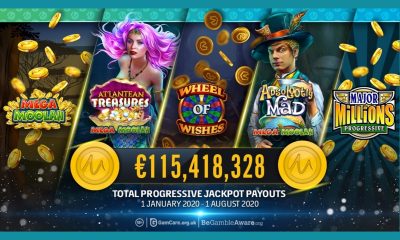 Seven millionaires in seven months on Microgaming's progressive jackpot network