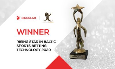 Singular Wins Rising Star in Baltic Sports Betting Technology at BSG Awards