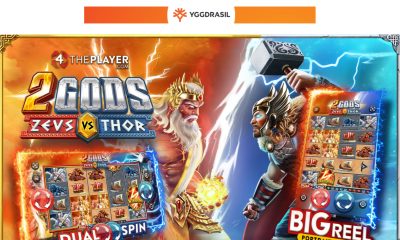 Yggdrasil releases electrifying 2 Gods: Zeus vs Thor in partnership with 4ThePlayer.com