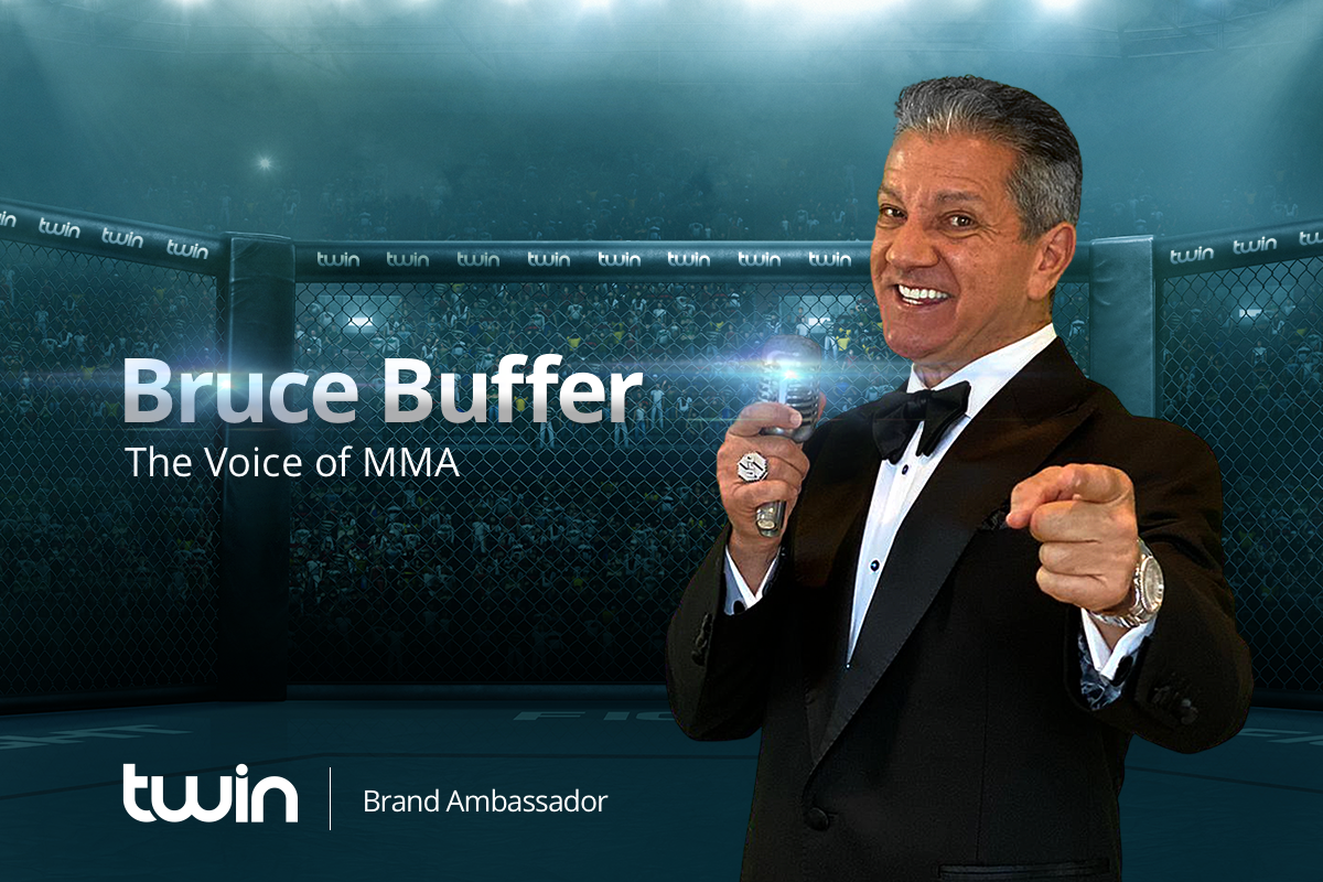 Twin announces Bruce Buffer as Brand Ambassador