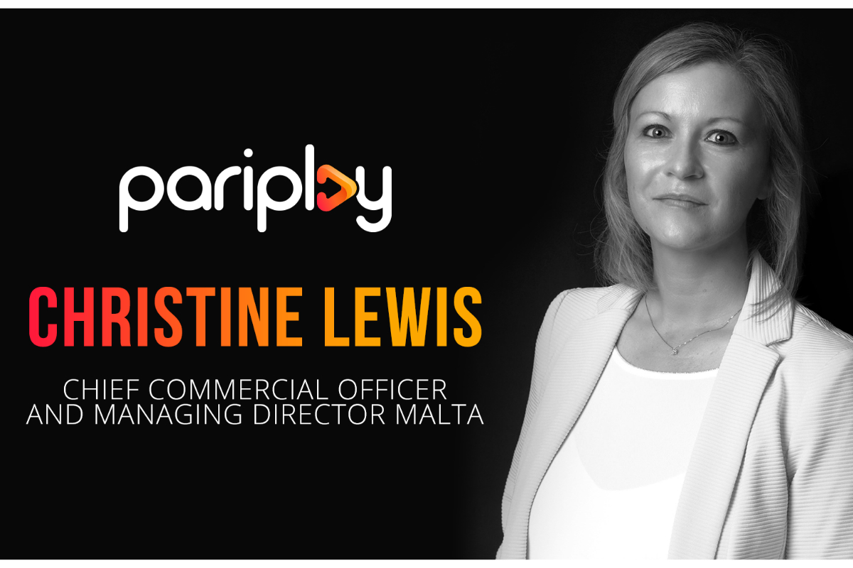 Pariplay Names Christine Lewis New Chief Commercial Officer and Managing Director Malta