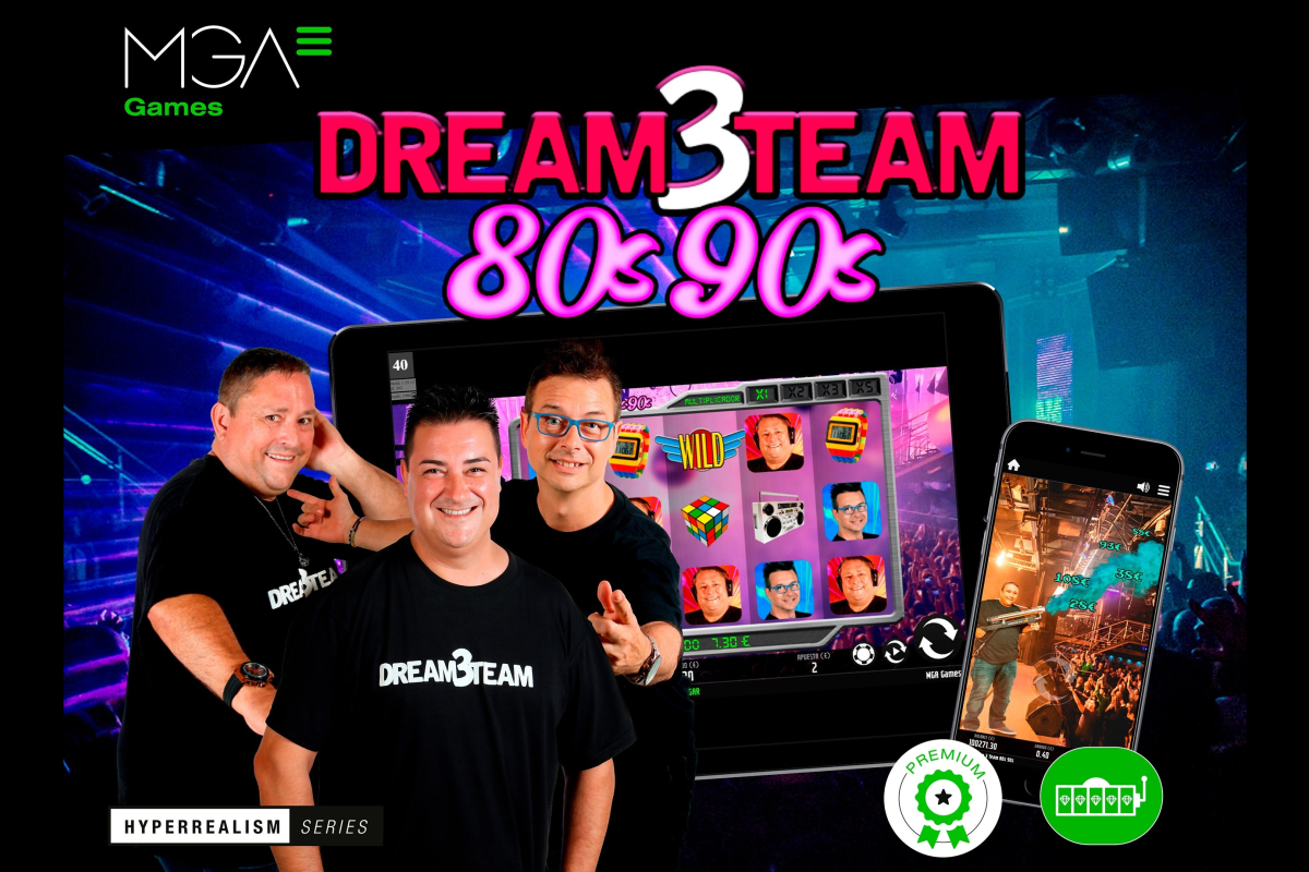 DREAM3TEAM casino slot by MGA Games is now available for the Spanish market