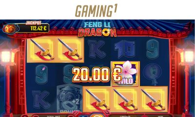 GAMING1 sets the reels alight with Feng Li Dragon