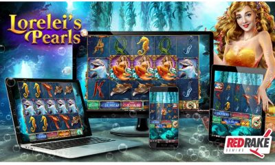 Be enchanted by the mermaid's songs and immerse yourself in the waters of Lorelei's Pearls, the new video slot from Red Rake Gaming