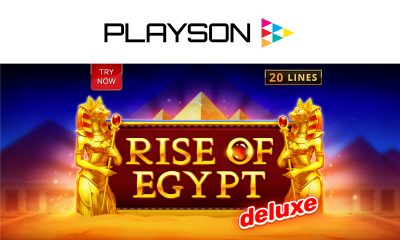 Playson evokes the Land of the Pharaohs with Rise of Egypt Deluxe