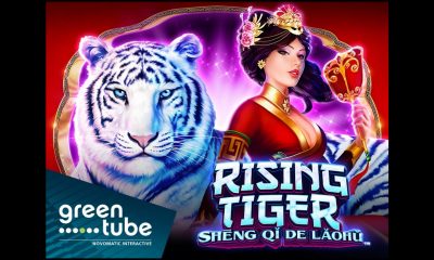 GREENTUBE'S LATEST SLOT RELEASE - A mystic world full of wonderful creatures and glittering treasures awaits in Rising Tiger – Shēng qǐ de Lǎohǔ™