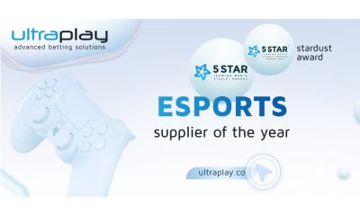UltraPlay wins eSports Supplier Starlet Award for third consecutive year