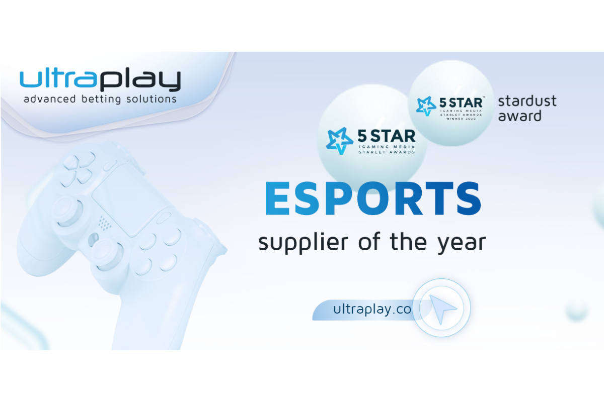 UltraPlay wins eSports Supplier Starlet Award for third consecutive year