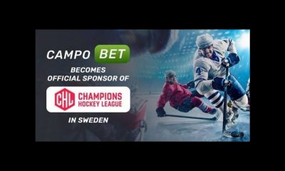 CampoBet becomes Official Sponsor of Champions Hockey League in Sweden