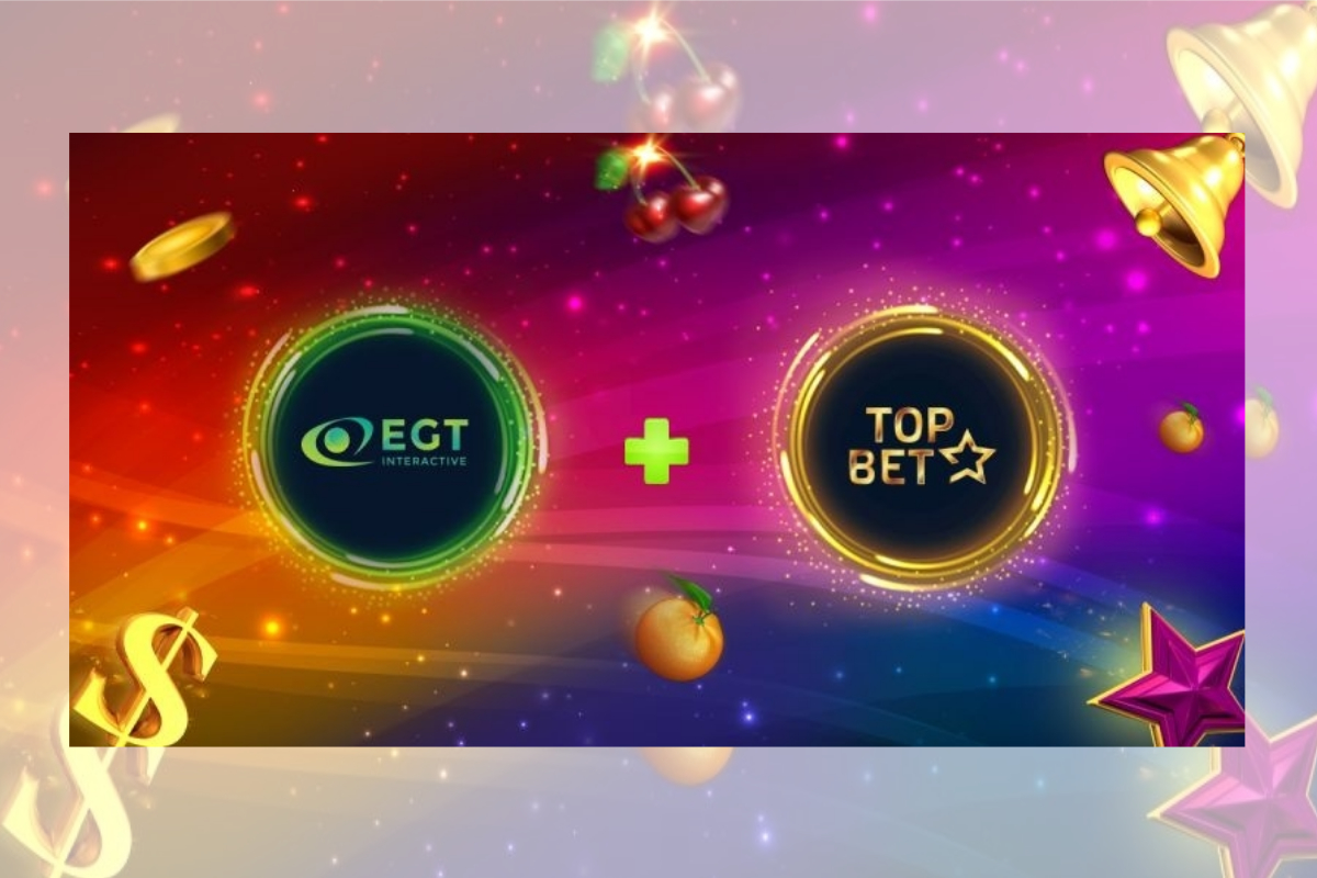 EGT Interactive in partnership with Topbet