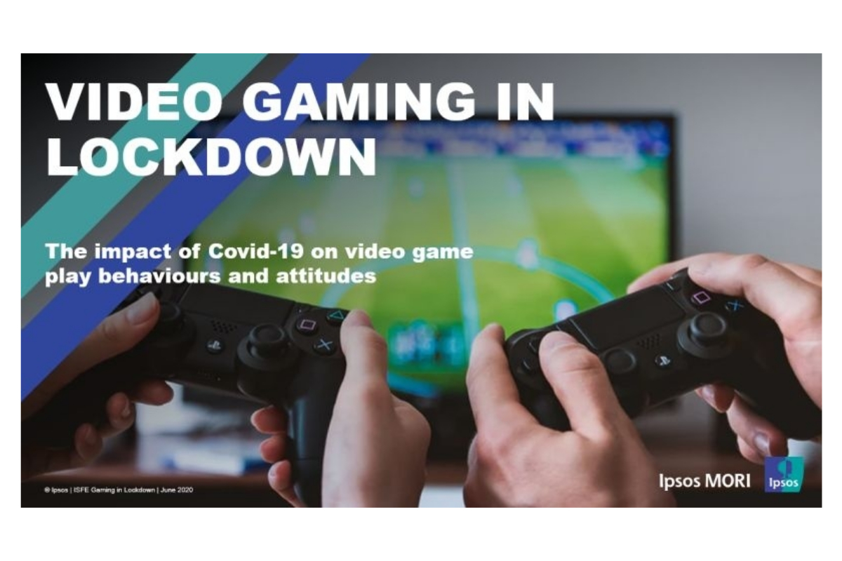 IPSOS MORI REPORT RECOGNISES MULTIPLE BENEFITS OF VIDEO GAMES DURING LOCKDOWN
