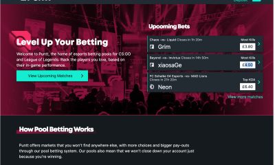 Puntt Invites Affiliate Partners to Promote Their Esports Betting Platform