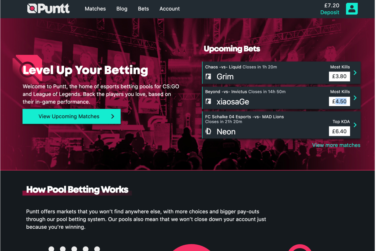 Puntt Invites Affiliate Partners to Promote Their Esports Betting Platform