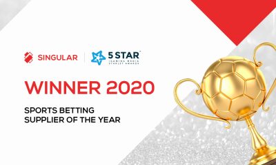 Singular Wins Sports Betting Supplier of the Year at 2020 Starlet Awards