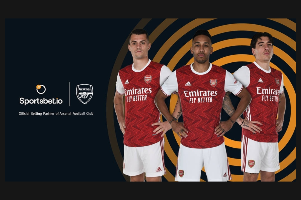 Sportsbet.io Becomes Official Betting Partner of Arsenal FC