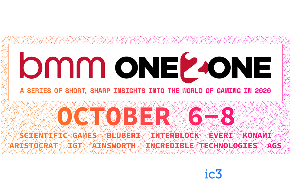 BMM Testlabs' One2One - a series of short, sharp insights into the world of gaming