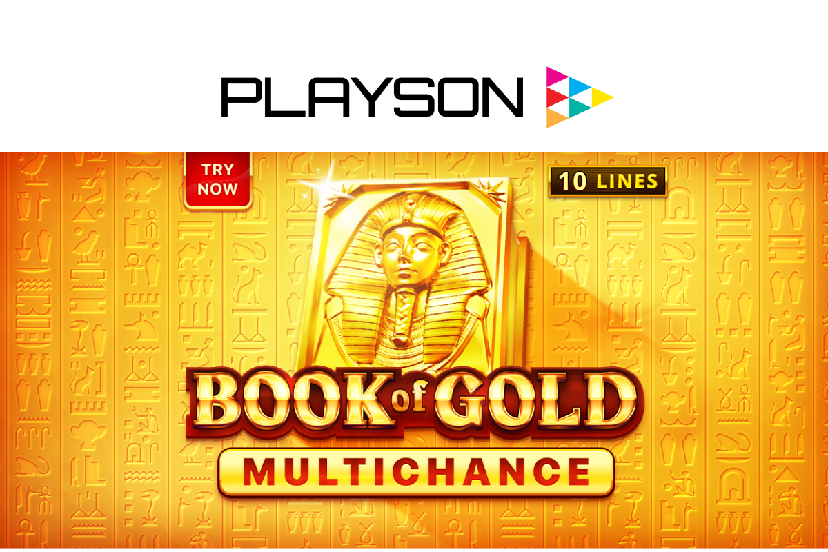 Discover untold riches in Playson’s Book of Gold: Multichance