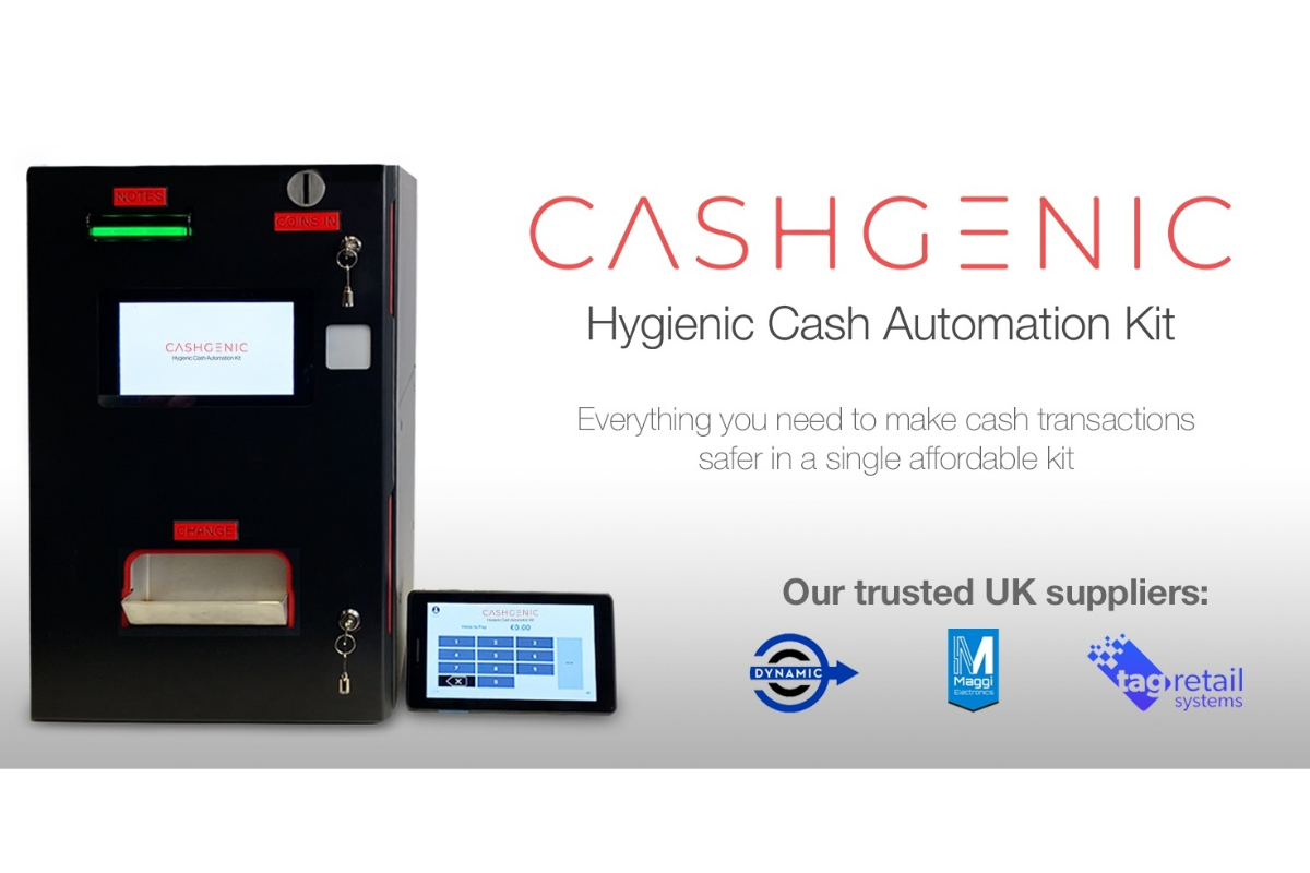 ITL secure new UK partners to supply CashGenic: The hygienic cash automation kit