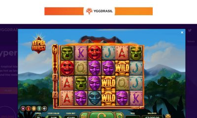 Yggdrasil fires up huge wins in latest hit Hyperburst