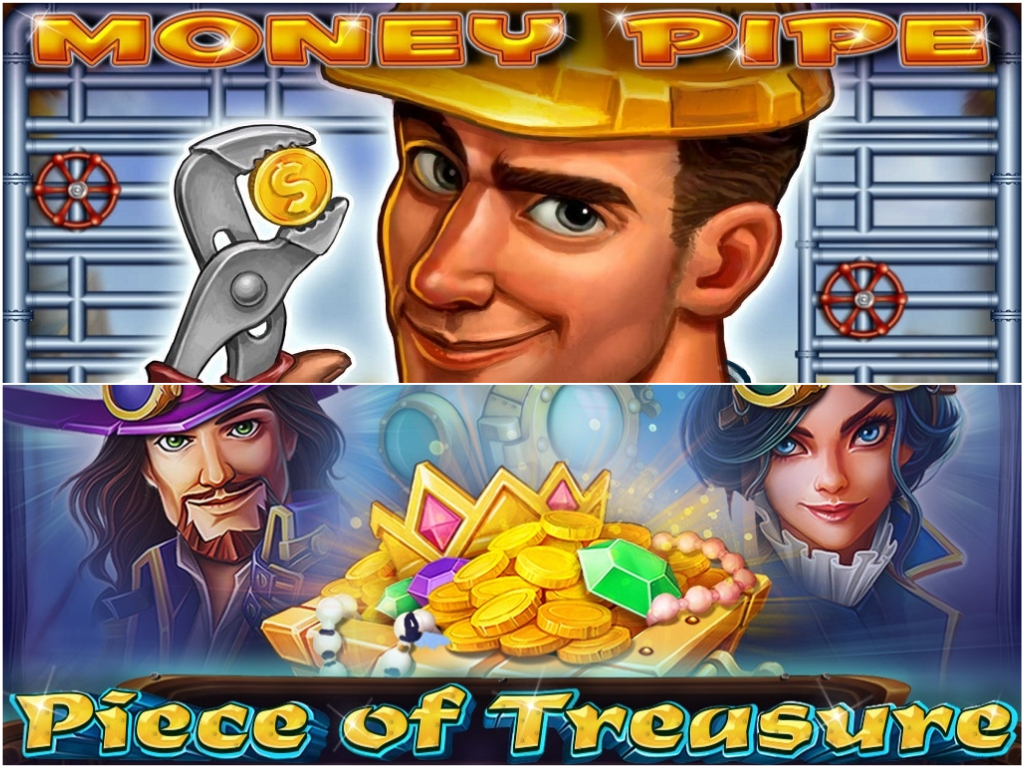 CT Gaming Interactive releases Money Pipe and Piece of Treasure slots