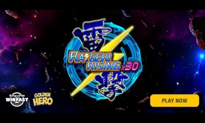 Golden Hero releases Raigeki Rising X30