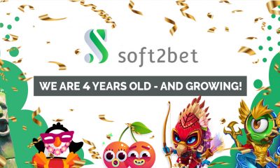Soft2bet celebrates four years of operation