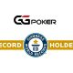 GGPoker Breaks Online Poker GUINNESS WORLD RECORDS™ Title