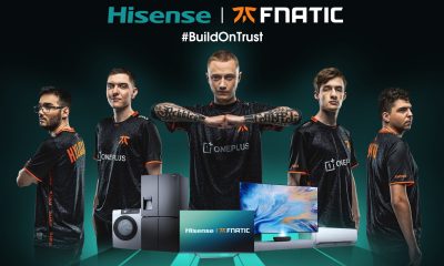 Hisense Announces Global Partnership With Fnatic Esports Organization