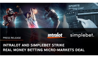 INTRALOT and Simplebet Strike Real Money Betting Micro-Markets Deal