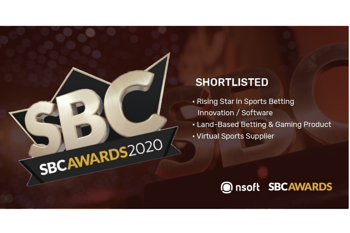 SBC Awards 2020 - NSoft to compete in three categories