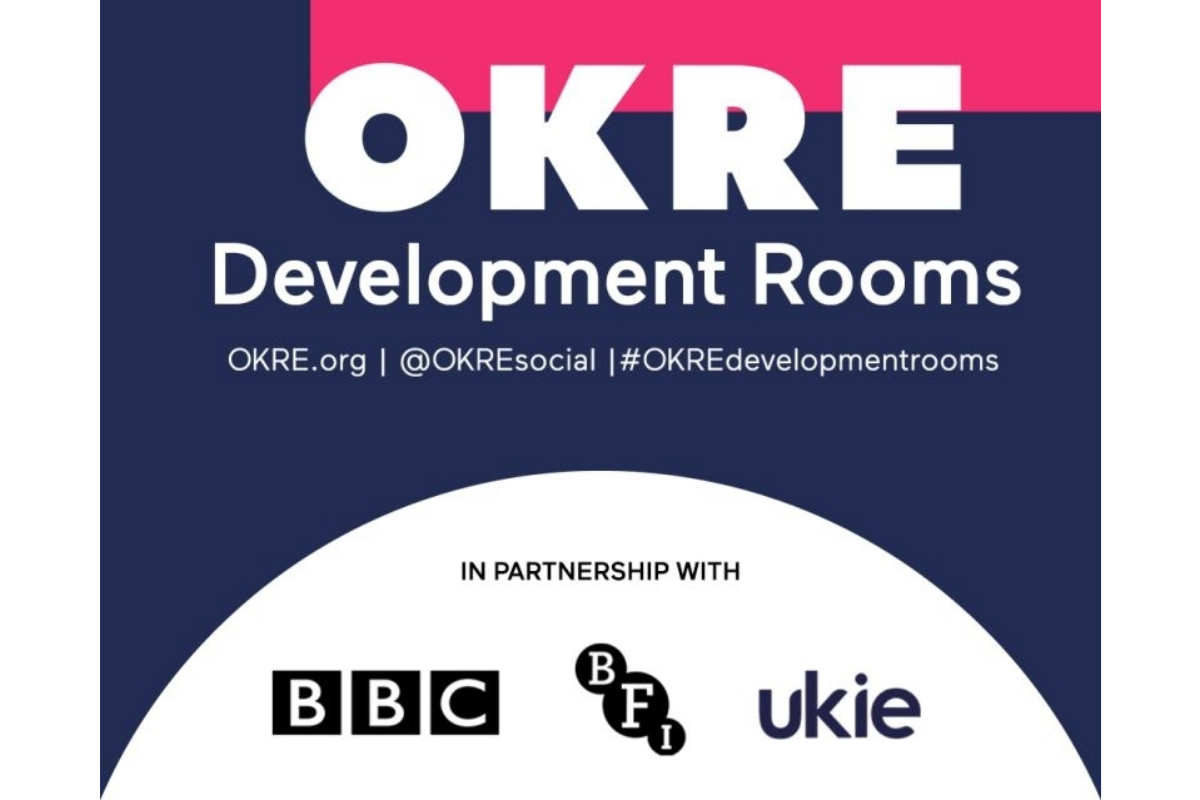 OKRE Launches ‘Development Rooms’ for Screen and Audio Entertainment Creatives in Partnership With BFI, BBC and UKIE