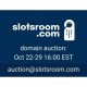 slotsroom.com domain for sale via auction Oct 29