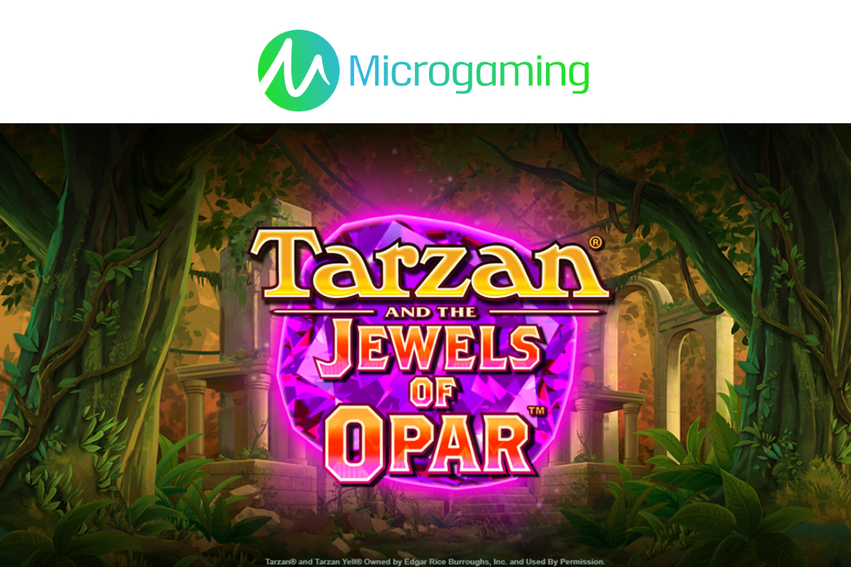Microgaming’s Tarzan® and the Jewels of Opar™ goes live