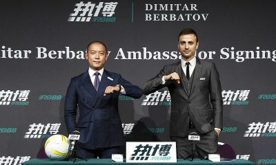 Dimitar Berbatov unveiled as RB88 brand ambassador