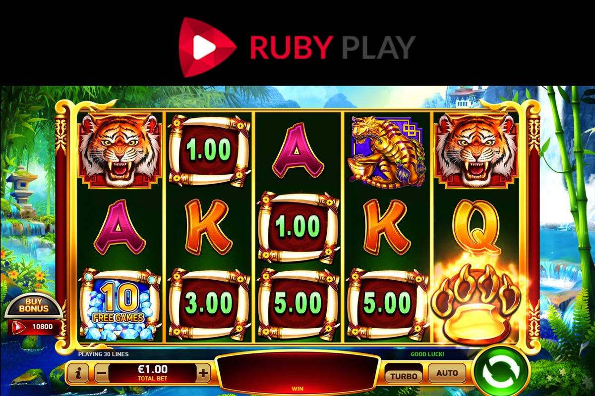 RubyPlay launches new video slot Blazing Tiger