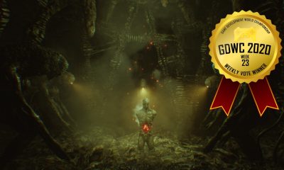 Dark Fracture comes first in the Game Development World Championship Horror Games Weekly Vote!