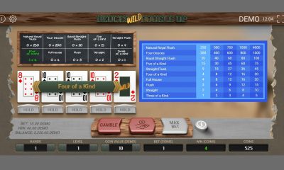 Deuces Wild Double Up Video Poker