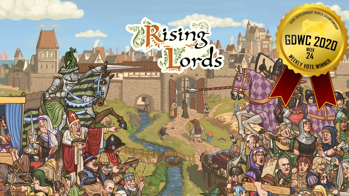 Rising Lords wins GDWC Strategy Game Vote!