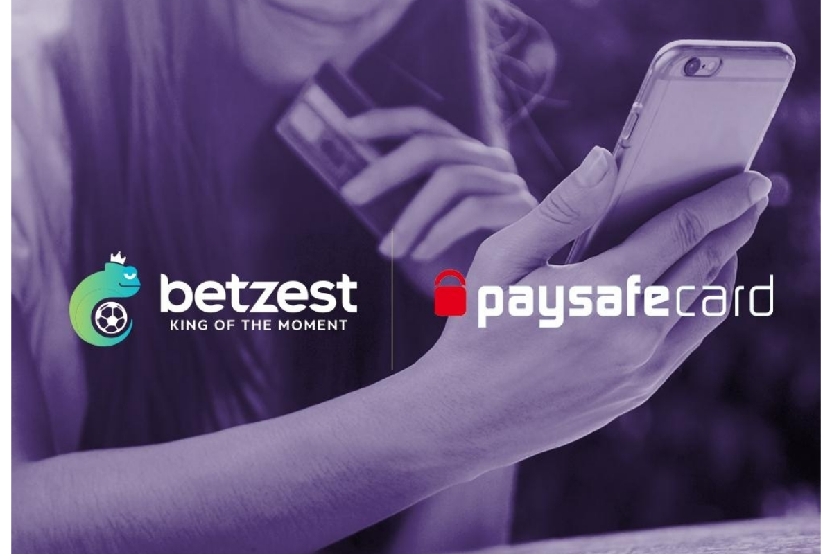 Online Casino and Sportsbook BETZEST™ goes live with payment provider Paysafecard