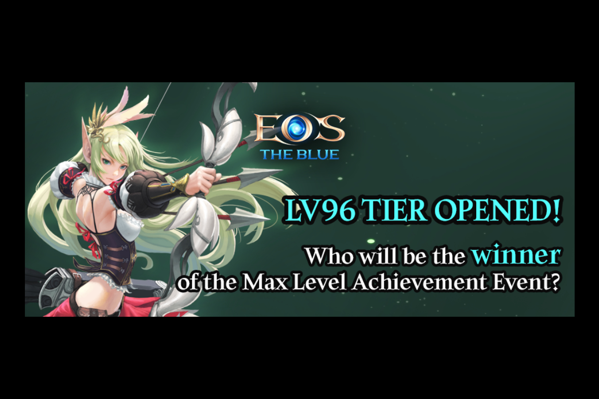 EOS THE BLUE Max Level is now LV96 on the latest update along with Promotions for Achieving the Max Level