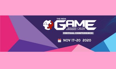 The India Game Developers Conference 2020 goes Virtual, with free access to all events, Opens on 17-20th November 2020