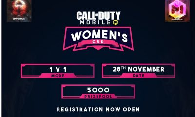Indian Gaming League (IGL) to host Call-Of-Duty Mobile Women’s Cup Tournament from 28th-30th November 2020