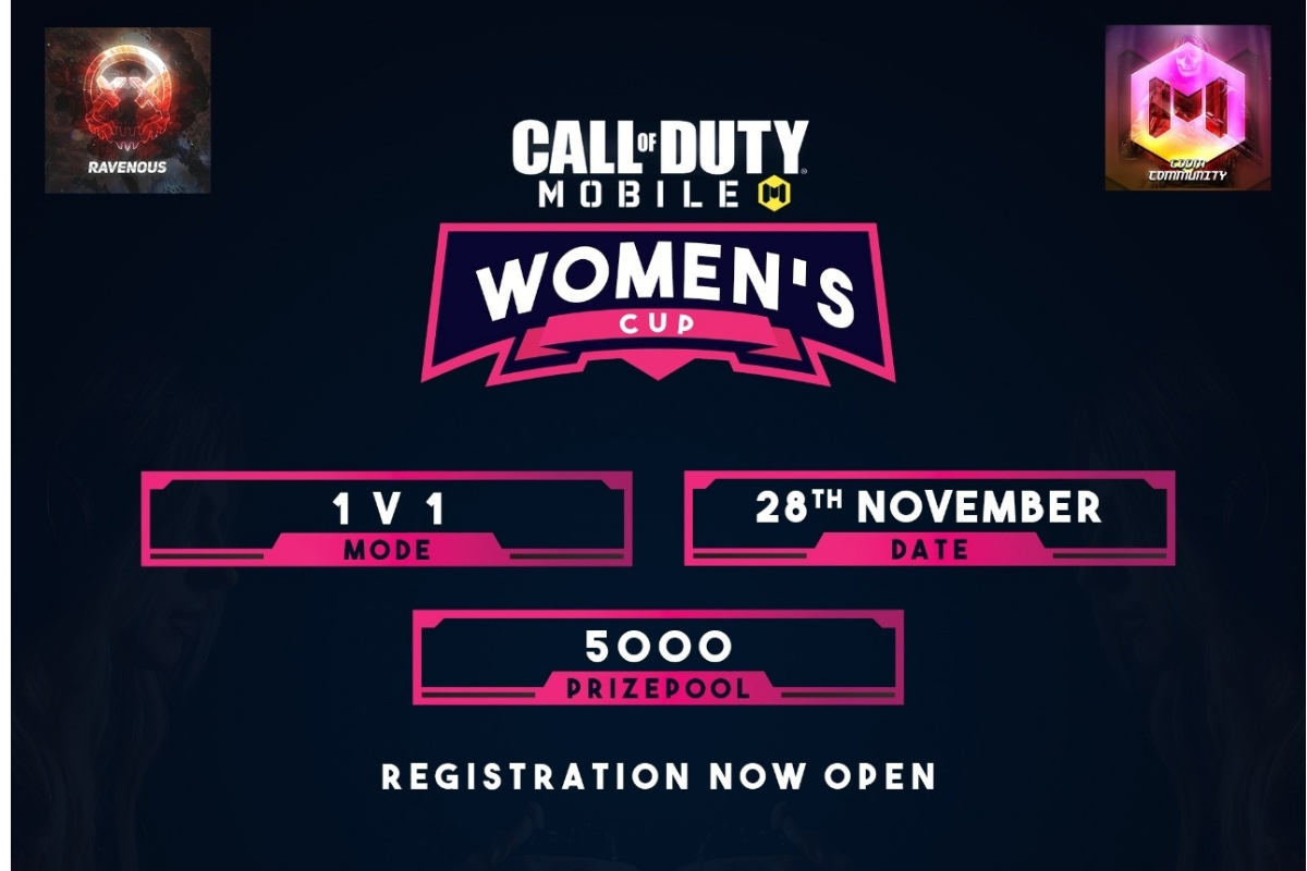 Indian Gaming League (IGL) to host Call-Of-Duty Mobile Women’s Cup Tournament from 28th-30th November 2020