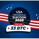 US Election: Win 33 BTC at FreeBitco.in