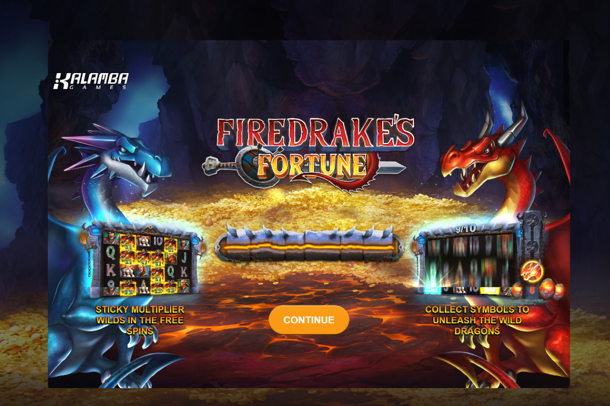 Kalamba Games unleashes Firedrake’s Fortune